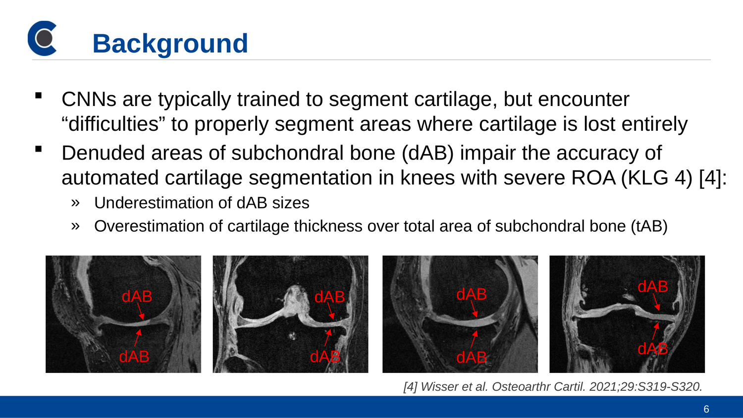 Automated Analysis of Cartilage